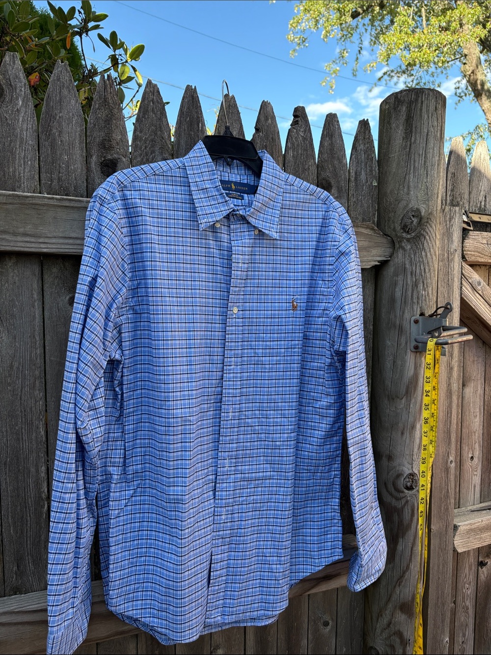Ralph Lauren large cotton oxford.